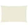 Cream HDPE sail awning 160 g/m² 4x5 m by , Umbrellas - Ref: Foro24-311188, Price: 45,33 €, Discount: %