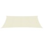 Cream HDPE sail awning 160 g/m² 4x5 m by , Umbrellas - Ref: Foro24-311188, Price: 48,27 €, Discount: %