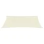 Cream HDPE sail awning 160 g/m² 4x5 m by , Umbrellas - Ref: Foro24-311188, Price: 45,33 €, Discount: %