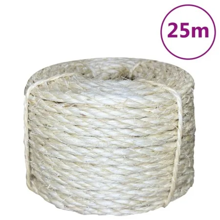 100 % Sisalseil 6 mm 25 m von , Seile und Metallschnüre - Ref: Foro24-155012, Preis: 17,06 €, Rabatt: %