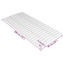 Slatted bed base with 24 slats 90x200 cm by , Beds and slatted bases - Ref: Foro24-340077, Price: 40,49 €, Discount: %