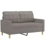 Sofa set with cushions 3 pieces taupe gray fabric by , Sofas - Ref: Foro24-3201289, Price: 460,33 €, Discount: %