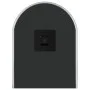 Espejo de pared ovalado plateado 50x20 cm de , Espejos - Ref: Foro24-348189, Precio: 19,58 €, Descuento: %