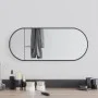 Schwarzer ovaler Wandspiegel 60x25 cm von , Spiegel - Ref: Foro24-348204, Preis: 31,99 €, Rabatt: %
