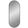 Schwarzer ovaler Wandspiegel 60x25 cm von , Spiegel - Ref: Foro24-348204, Preis: 31,99 €, Rabatt: %