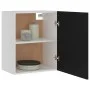 Schwarzer Küchenhängeschrank aus Holzwerkstoff, 50 x 31 x 60 cm von , Küchenschränke - Ref: Foro24-801261, Preis: 57,77 €, Ra...