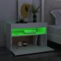 TV-Schrank mit weißen LED-Leuchten 60x35x40 cm von , TV-Möbel - Ref: Foro24-804409, Preis: 45,21 €, Rabatt: %