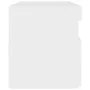 TV-Schrank mit weißen LED-Leuchten 60x35x40 cm von , TV-Möbel - Ref: Foro24-804409, Preis: 45,21 €, Rabatt: %