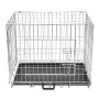 Metal folding dog crate M by vidaXL, Pet carriers and boxes - Ref: Foro24-170216, Price: 63,03 €, Discount: %