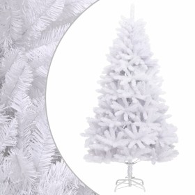 Árbol de Navidad artificial con bisagras y soporte blanco 270cm