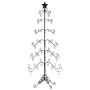 Árbol de Navidad para decoración metal negro 215 c