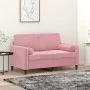 Dekorative Kissen 2 Stück aus rosa Samt 15x50 cm von , Kissen - Ref: Foro24-349512, Preis: 25,36 €, Rabatt: %
