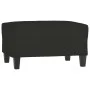 Fußstütze aus schwarzem Stoff 70x55x41 cm von , Osmanen - Ref: Foro24-349351, Preis: 63,44 €, Rabatt: %