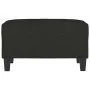 Fußstütze aus schwarzem Stoff 70x55x41 cm von , Osmanen - Ref: Foro24-349351, Preis: 63,44 €, Rabatt: %