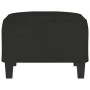 Fußstütze aus schwarzem Stoff 70x55x41 cm von , Osmanen - Ref: Foro24-349351, Preis: 63,44 €, Rabatt: %