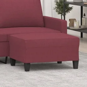 Reposapiés de tela rojo tinto 70x55x41 cm by , Ottomans - Ref: Foro24-349353, Price: 58,83 €, Discount: %