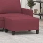 Reposapiés de tela rojo tinto 70x55x41 cm by , Ottomans - Ref: Foro24-349353, Price: 58,83 €, Discount: %