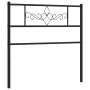 Schwarzes Metallkopfteil, 80 cm. von , Kopf- und Fußteile - Ref: Foro24-355294, Preis: 23,44 €, Rabatt: %