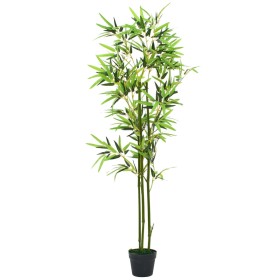 Planta de bambú artificial con maceta 150 cm verde