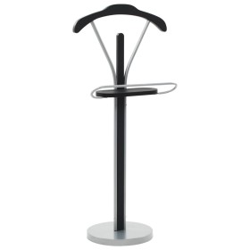 Galán de noche negro y gris 45x35x107 cm de , Galanes de noche - Ref: Foro24-246721, Precio: 48,99 €, Descuento: %