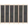 Sechsflügeliger Raumteiler aus grauem Stoff, 240x170x4 cm. von , Raumteiler - Ref: Foro24-248178, Preis: 79,82 €, Rabatt: %