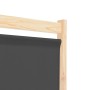 Biombo divisor de 6 paneles de tela gris 240x170x4 cm de , Divisores de ambientes - Ref: Foro24-248178, Precio: 76,98 €, Desc...