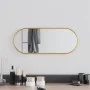 Espejo de pared ovalado dorado 50x20 cm de , Espejos - Ref: Foro24-348196, Precio: 27,78 €, Descuento: %