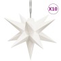 Weihnachtslampe mit 10 weißen LEDs, 10 cm von , Weihnachtsbeleuchtung - Ref: Foro24-356203, Preis: 26,05 €, Rabatt: %