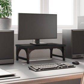 Soporte para pantalla madera de ingeniería negro 37x23x14 cm by , Computer bases and risers - Ref: Foro24-833995, Price: 18,6...