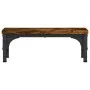 Soporte de pantalla madera ingeniería roble ahumado 37x23x14 cm by , Computer bases and risers - Ref: Foro24-833997, Price: 1...