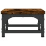 Soporte de pantalla madera ingeniería roble ahumado 37x23x14 cm by , Computer bases and risers - Ref: Foro24-833997, Price: 1...
