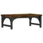 Holz-Bildschirmständer, Eichen-Ingenieurwesen, geräuchert, 37x23x14 cm. von , Computersockel und -erhöhungen - Ref: Foro24-83...