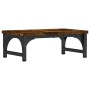 Soporte de pantalla madera ingeniería roble ahumado 37x23x14 cm by , Computer bases and risers - Ref: Foro24-833997, Price: 1...