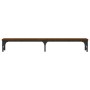 Soporte pantalla madera ingeniería marrón roble 105x23x15,5 cm by , Computer bases and risers - Ref: Foro24-834014, Price: 30...