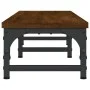 Soporte pantalla madera ingeniería marrón roble 105x23x15,5 cm by , Computer bases and risers - Ref: Foro24-834014, Price: 30...