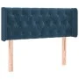 Cabecero de terciopelo azul oscuro 103x16x78/88 cm de , Cabeceros y pies de cama - Ref: Foro24-3119150, Precio: 68,38 €, Desc...