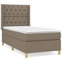 Boxspringbett mit taupegrauer Stoffmatratze 80x200 cm von , Betten und Lattenroste - Ref: Foro24-3132189, Preis: 365,46 €, Ra...