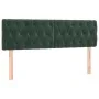 Box spring bed with mattress and LED dark green velvet 160x200cm by , Beds and slatted bases - Ref: Foro24-3134594, Price: 50...