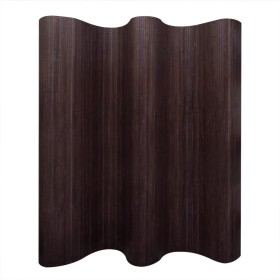 Dunkelbrauner Bambus-Trennwand, 250 x 165 cm von vidaXL, Raumteiler - Ref: Foro24-241669, Preis: 68,80 €, Rabatt: %