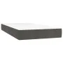 Box spring bed with mattress and LED dark gray velvet 80x200 cm by , Beds and slatted bases - Ref: Foro24-3134610, Price: 301...