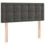Box spring bed with mattress and LED dark gray velvet 80x200 cm by , Beds and slatted bases - Ref: Foro24-3134610, Price: 301...