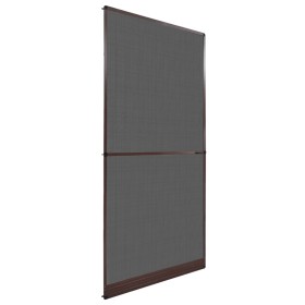 Hinged mosquito net for doors brown 100x215 cm by vidaXL, Doors for the home - Ref: Foro24-141564, Price: 48,56 €, Discount: %