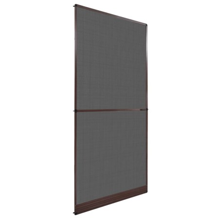 Hinged mosquito net for doors brown 100x215 cm by vidaXL, Doors for the home - Ref: Foro24-141564, Price: 48,56 €, Discount: %