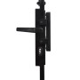 Garden gate with black steel arch 89x200 cm by , garden gates - Ref: Foro24-145750, Price: 130,51 €, Discount: %