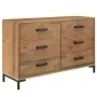Sideboard aus massivem Kiefernholz braun 110x35x70 cm von , Sideboards - Ref: Foro24-349921, Preis: 259,59 €, Rabatt: %