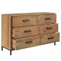 Sideboard aus massivem Kiefernholz braun 110x35x70 cm von , Sideboards - Ref: Foro24-349921, Preis: 259,59 €, Rabatt: %