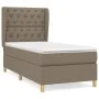 Boxspringbett mit taupegrauer Stoffmatratze 80x200 cm von , Betten und Lattenroste - Ref: Foro24-3128721, Preis: 363,68 €, Ra...