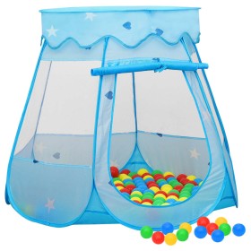 Tienda de juegos para niños azul 102x102x82 cm