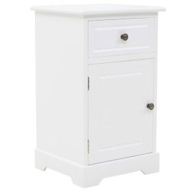 MDF and pine wood nightstand 35x32x59 cm by vidaXL, Nightstands - Ref: Foro24-245757, Price: 90,46 €, Discount: %