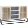 Weißes Sperrholz-Sideboard 105x30x65 cm von , Sideboards - Ref: Foro24-352118, Preis: 117,21 €, Rabatt: %